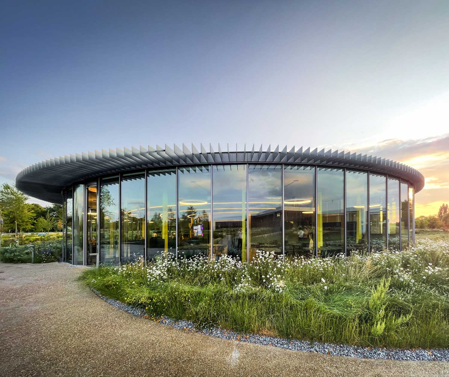 The Forum Building which houses the conference centre.